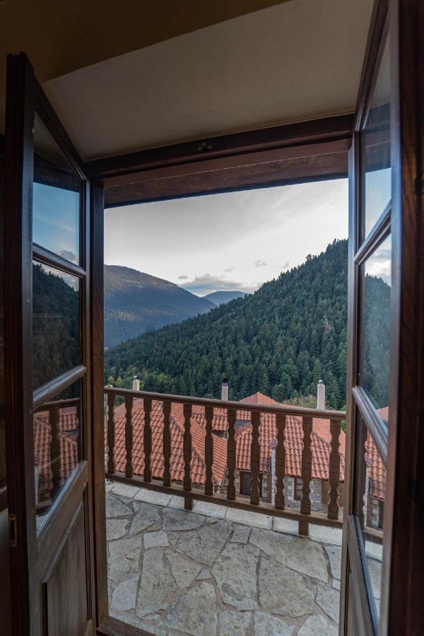 Maisonette Korfes-Κορφές-Μ Δύο Αυτόνομοι Όρoφοι Της Βίλας Κορφές Για Οικογένειες Και Μικρές Παρέες Karpenísion Eksteriør billede