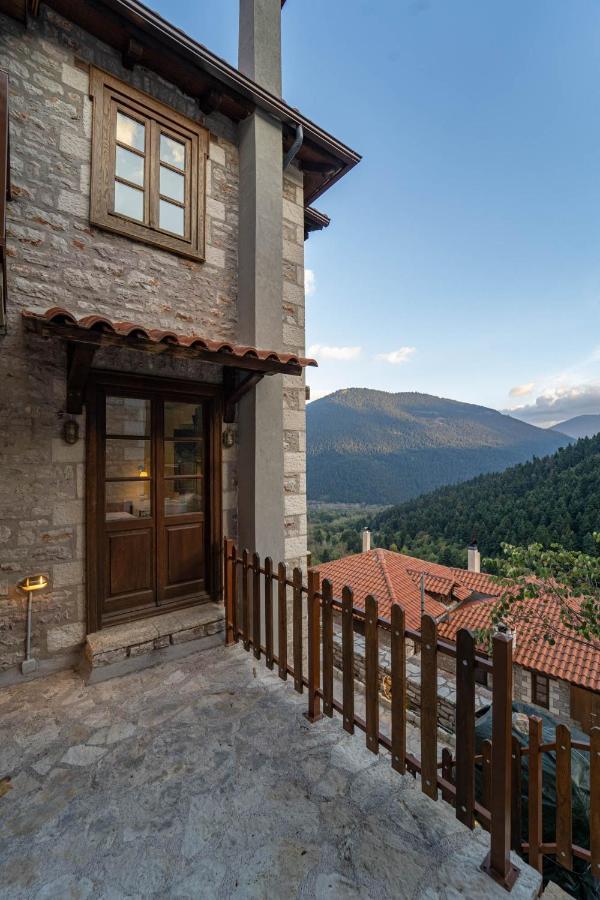 Maisonette Korfes-Κορφές-Μ Δύο Αυτόνομοι Όρoφοι Της Βίλας Κορφές Για Οικογένειες Και Μικρές Παρέες Karpenísion Eksteriør billede