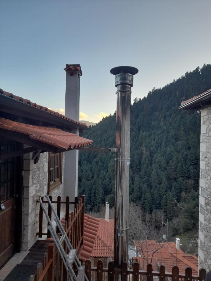 Maisonette Korfes-Κορφές-Μ Δύο Αυτόνομοι Όρoφοι Της Βίλας Κορφές Για Οικογένειες Και Μικρές Παρέες Karpenísion Eksteriør billede