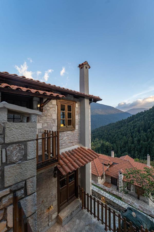 Maisonette Korfes-Κορφές-Μ Δύο Αυτόνομοι Όρoφοι Της Βίλας Κορφές Για Οικογένειες Και Μικρές Παρέες Karpenísion Eksteriør billede