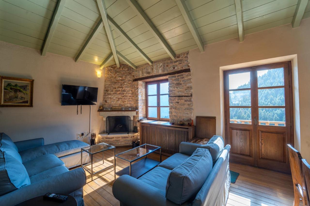 Maisonette Korfes-Κορφές-Μ Δύο Αυτόνομοι Όρoφοι Της Βίλας Κορφές Για Οικογένειες Και Μικρές Παρέες Karpenísion Eksteriør billede