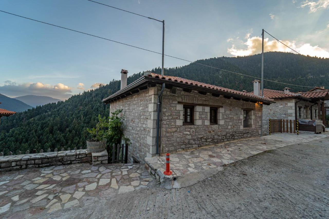 Maisonette Korfes-Κορφές-Μ Δύο Αυτόνομοι Όρoφοι Της Βίλας Κορφές Για Οικογένειες Και Μικρές Παρέες Karpenísion Eksteriør billede